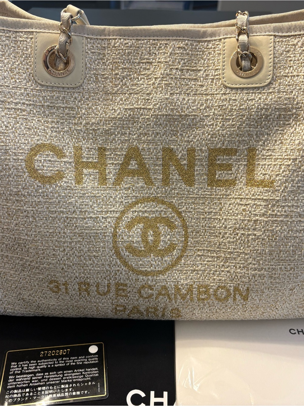 CHANEL Deauville pristine condition